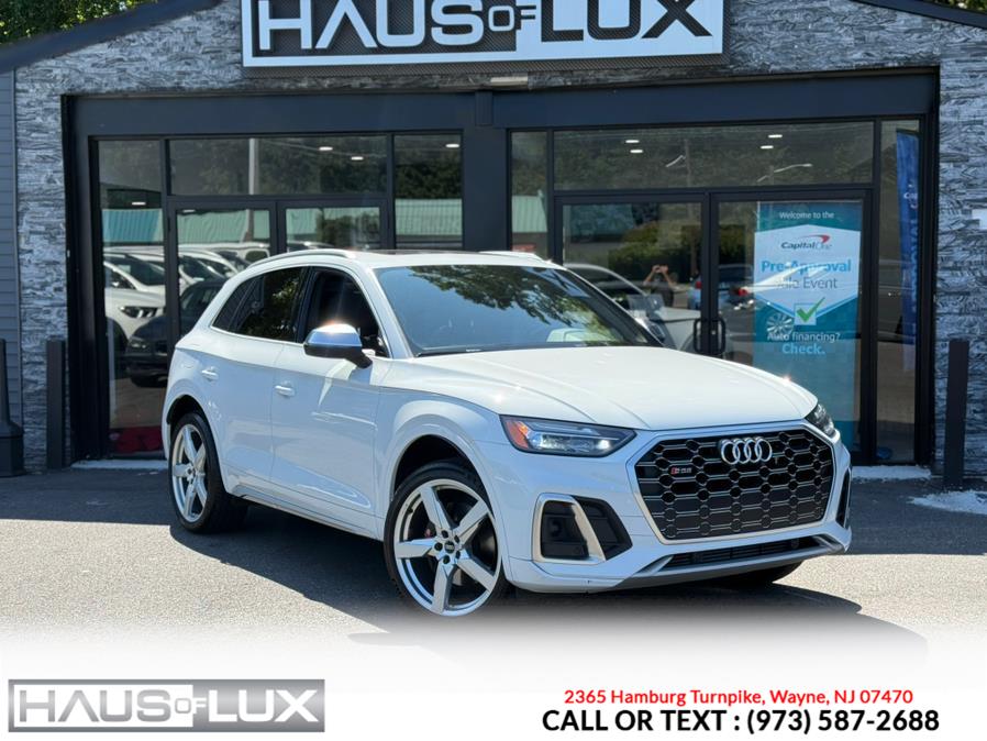 2021 Audi SQ5 Premium 3.0 TFSI quattro, available for sale in Wayne, New Jersey | Haus of Lux. Wayne, New Jersey 2021 Audi SQ5 Premium 3.0 TFSI quattro, available for sale in Wayne, New Jersey | Haus of Lux. Wayne, New Jersey