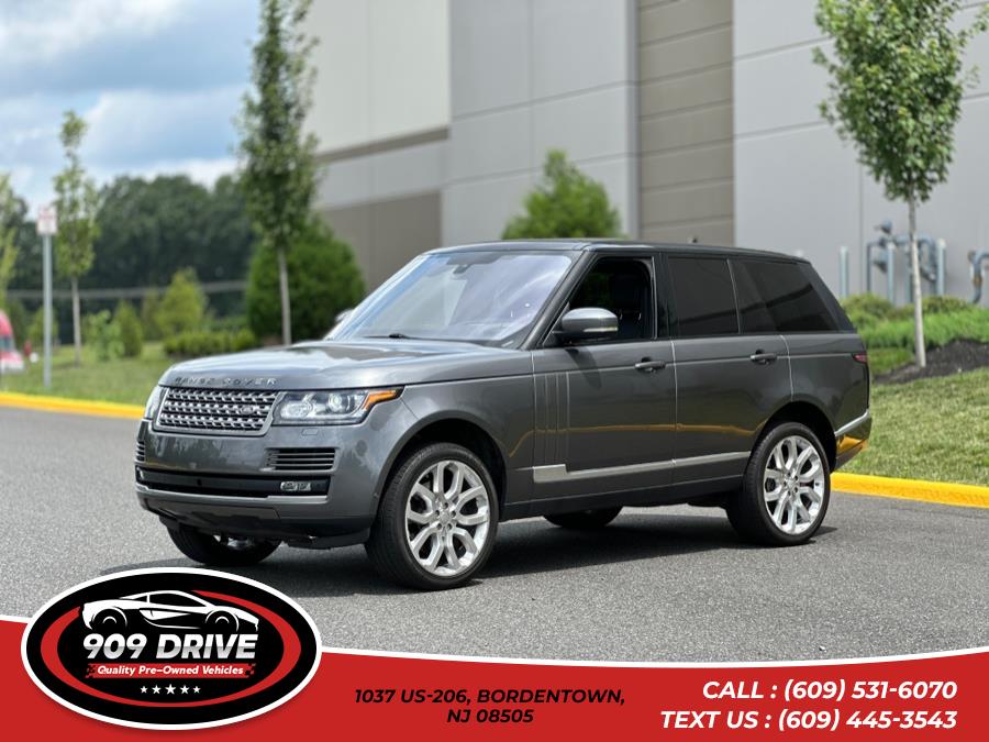 2016 Land Rover Range Rover 5.0L V8 Supercharged, available for sale in BORDENTOWN, New Jersey | 909 Drive. BORDENTOWN, New Jersey 2016 Land Rover Range Rover 5.0L V8 Supercharged, available for sale in BORDENTOWN, New Jersey | 909 Drive. BORDENTOWN, New Jersey