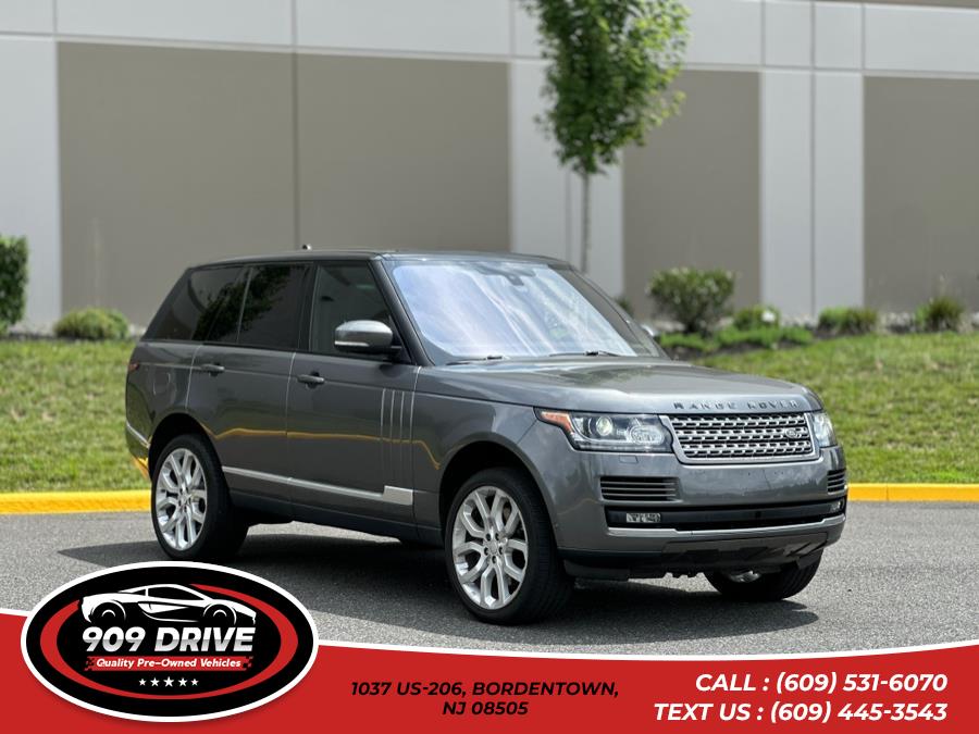2016 Land Rover Range Rover 5.0L V8 Supercharged, available for sale in BORDENTOWN, New Jersey | 909 Drive. BORDENTOWN, New Jersey 2016 Land Rover Range Rover 5.0L V8 Supercharged, available for sale in BORDENTOWN, New Jersey | 909 Drive. BORDENTOWN, New Jersey