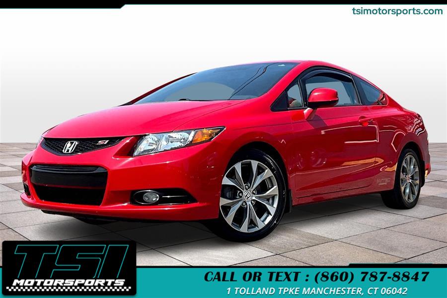 2012 Honda Civic Cpe 2dr Man Si w/Navi, available for sale in Manchester, Connecticut | TSI Motorsports. Manchester, Connecticut