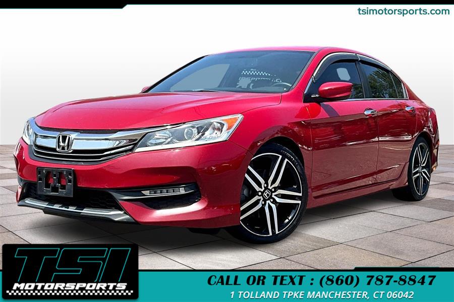 2016 Honda Accord Sedan 4dr I4 CVT Sport, available for sale in Manchester, Connecticut | TSI Motorsports. Manchester, Connecticut 2016 Honda Accord Sedan 4dr I4 CVT Sport, available for sale in Manchester, Connecticut | TSI Motorsports. Manchester, Connecticut