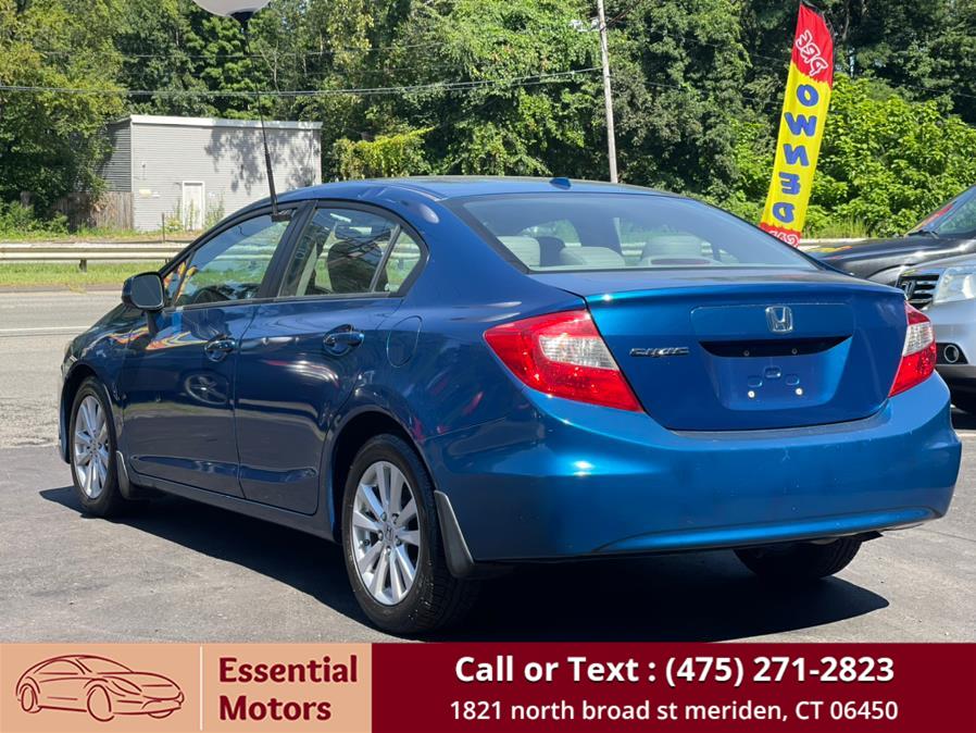 2012 Honda Civic Sdn 4dr Auto EX-L w/Navi PZEV, available for sale in Meriden, Connecticut | Essential Motors. Meriden, Connecticut 2012 Honda Civic Sdn 4dr Auto EX-L w/Navi PZEV, available for sale in Meriden, Connecticut | Essential Motors. Meriden, Connecticut
