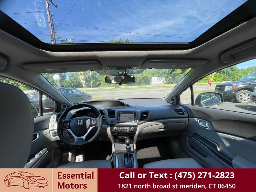 2012 Honda Civic Sdn 4dr Auto EX-L w/Navi PZEV, available for sale in Meriden, Connecticut | Essential Motors. Meriden, Connecticut 2012 Honda Civic Sdn 4dr Auto EX-L w/Navi PZEV, available for sale in Meriden, Connecticut | Essential Motors. Meriden, Connecticut
