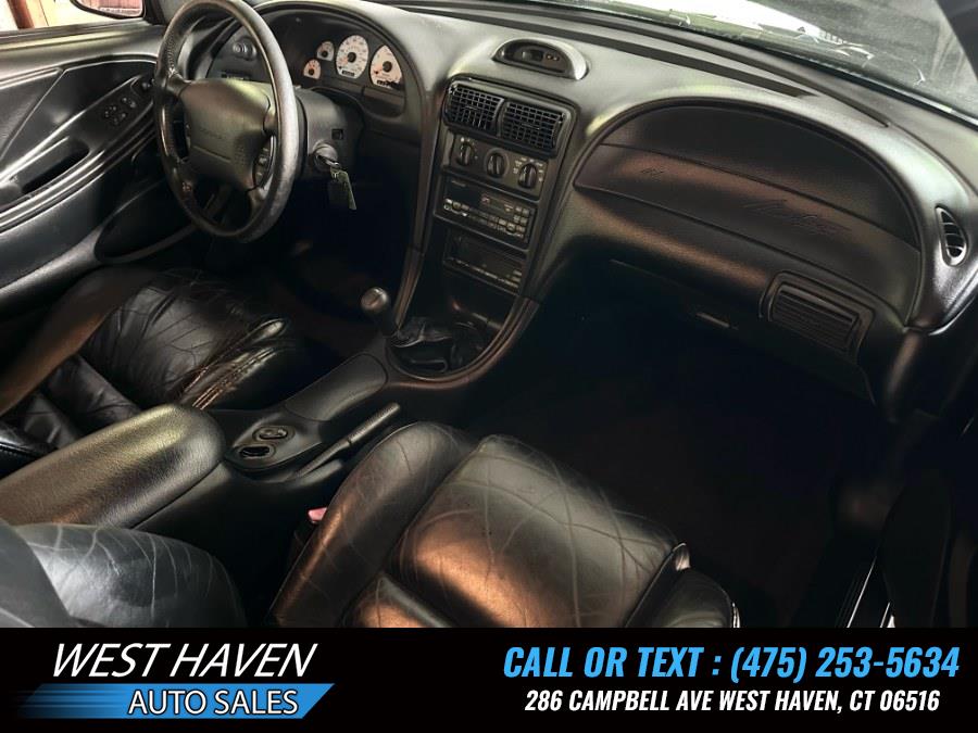 1997 Ford Mustang 2dr Cpe Cobra, available for sale in West Haven, Connecticut | West Haven Auto Sales LLC. West Haven, Connecticut 1997 Ford Mustang 2dr Cpe Cobra, available for sale in West Haven, Connecticut | West Haven Auto Sales LLC. West Haven, Connecticut