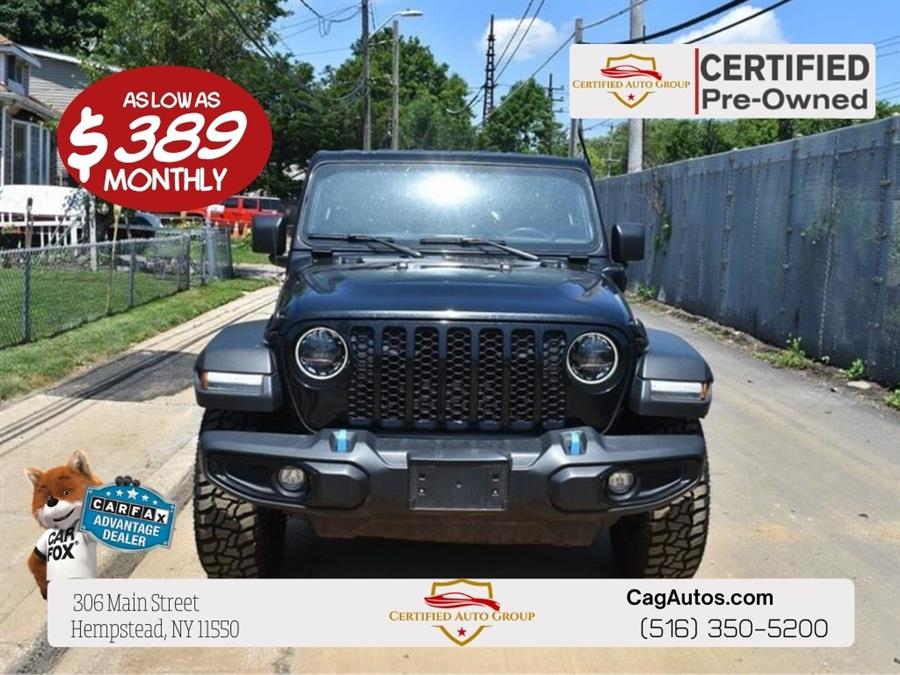 2023 Jeep Wrangler Sahara 4xe, available for sale in Hempstead, New York | Certified Automotive Group. Hempstead, New York 2023 Jeep Wrangler Sahara 4xe, available for sale in Hempstead, New York | Certified Automotive Group. Hempstead, New York