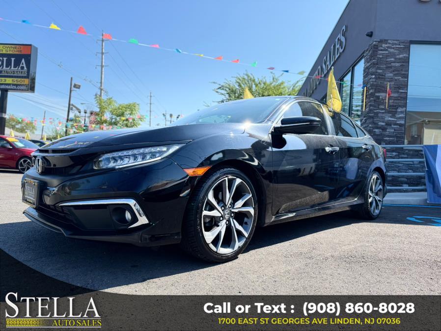 2019 Honda Civic Sedan Touring CVT, available for sale in Linden, New Jersey | Stella Auto Sales. Linden, New Jersey 2019 Honda Civic Sedan Touring CVT, available for sale in Linden, New Jersey | Stella Auto Sales. Linden, New Jersey