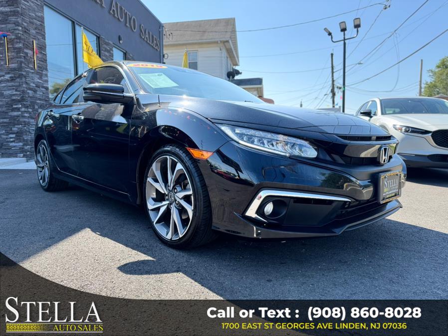2019 Honda Civic Sedan Touring CVT, available for sale in Linden, New Jersey | Stella Auto Sales. Linden, New Jersey 2019 Honda Civic Sedan Touring CVT, available for sale in Linden, New Jersey | Stella Auto Sales. Linden, New Jersey