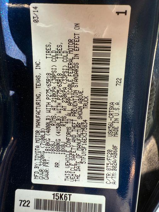 2014 Toyota Tundra Double Cab SR5 Pickup 4D 6 1/2 ft, available for sale in Rochester, New York | 5 Star Motor Group. Rochester, New York 2014 Toyota Tundra Double Cab SR5 Pickup 4D 6 1/2 ft, available for sale in Rochester, New York | 5 Star Motor Group. Rochester, New York