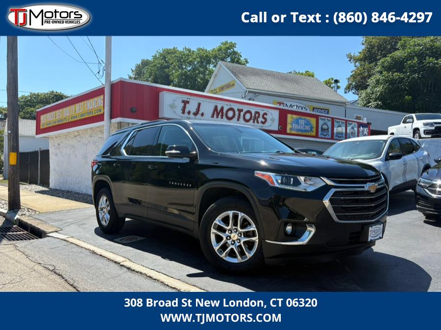 2019 Chevrolet Traverse AWD 4dr LT Cloth w/1LT, available for sale in New London, Connecticut | TJ Motors LLC. New London, Connecticut 2019 Chevrolet Traverse AWD 4dr LT Cloth w/1LT, available for sale in New London, Connecticut | TJ Motors LLC. New London, Connecticut