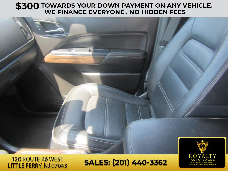 2017 GMC Canyon 4WD Crew Cab 140.5" Denali, available for sale in Little Ferry, New Jersey | Royalty Auto Sales. Little Ferry, New Jersey 2017 GMC Canyon 4WD Crew Cab 140.5" Denali, available for sale in Little Ferry, New Jersey | Royalty Auto Sales. Little Ferry, New Jersey