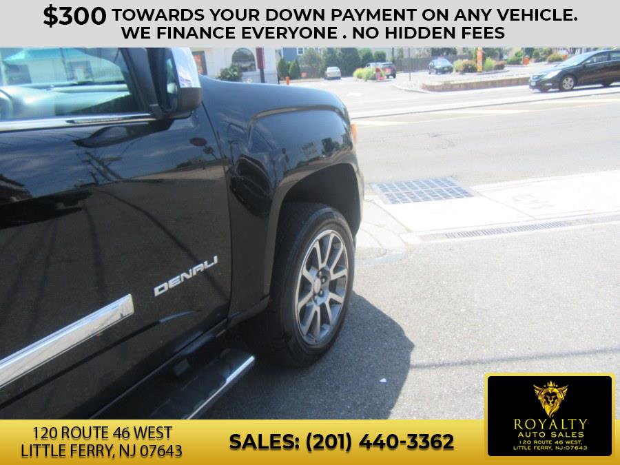 2017 GMC Canyon 4WD Crew Cab 140.5" Denali, available for sale in Little Ferry, New Jersey | Royalty Auto Sales. Little Ferry, New Jersey 2017 GMC Canyon 4WD Crew Cab 140.5" Denali, available for sale in Little Ferry, New Jersey | Royalty Auto Sales. Little Ferry, New Jersey