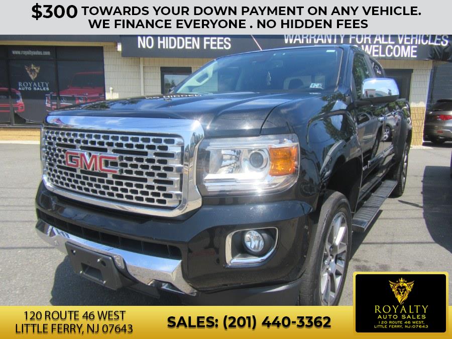 2017 GMC Canyon 4WD Crew Cab 140.5" Denali, available for sale in Little Ferry, New Jersey | Royalty Auto Sales. Little Ferry, New Jersey 2017 GMC Canyon 4WD Crew Cab 140.5" Denali, available for sale in Little Ferry, New Jersey | Royalty Auto Sales. Little Ferry, New Jersey