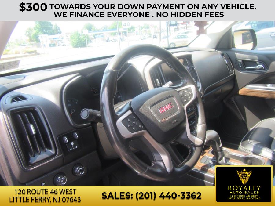 2017 GMC Canyon 4WD Crew Cab 140.5" Denali, available for sale in Little Ferry, New Jersey | Royalty Auto Sales. Little Ferry, New Jersey 2017 GMC Canyon 4WD Crew Cab 140.5" Denali, available for sale in Little Ferry, New Jersey | Royalty Auto Sales. Little Ferry, New Jersey
