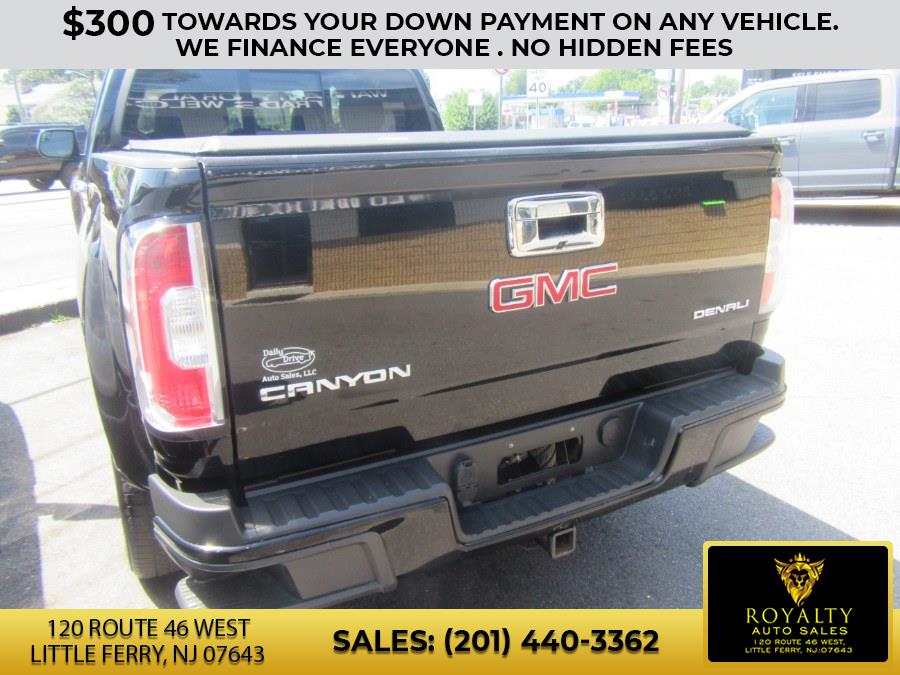 2017 GMC Canyon 4WD Crew Cab 140.5" Denali, available for sale in Little Ferry, New Jersey | Royalty Auto Sales. Little Ferry, New Jersey 2017 GMC Canyon 4WD Crew Cab 140.5" Denali, available for sale in Little Ferry, New Jersey | Royalty Auto Sales. Little Ferry, New Jersey