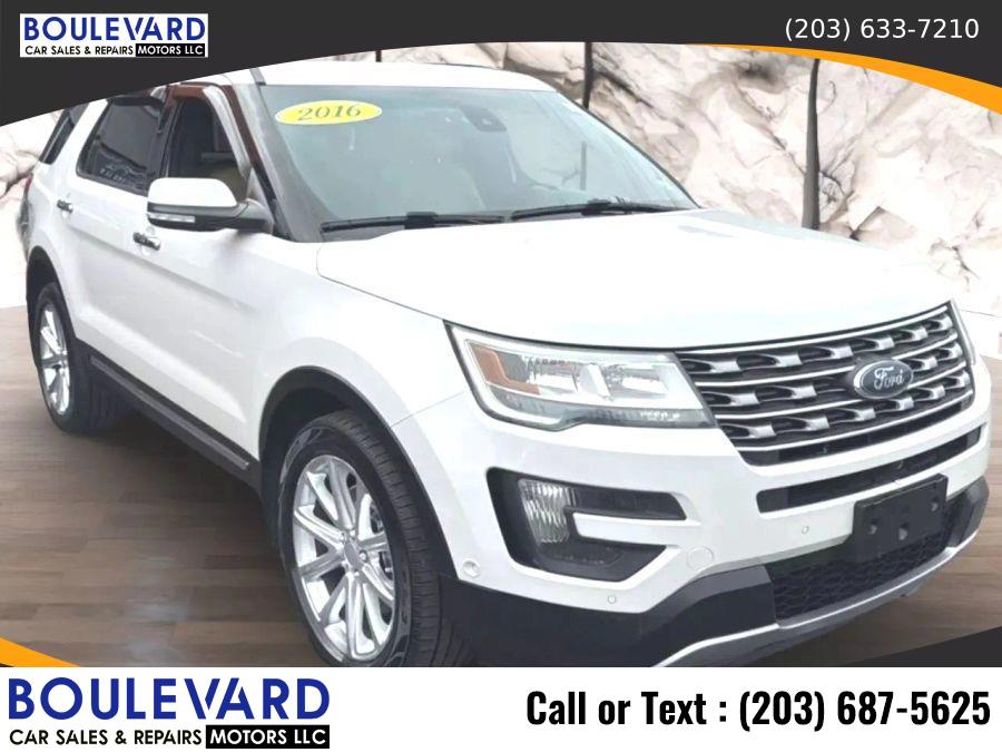 2016 Ford Explorer Limited Sport Utility 4D, available for sale in New Haven, Connecticut | Boulevard Motors LLC. New Haven, Connecticut 2016 Ford Explorer Limited Sport Utility 4D, available for sale in New Haven, Connecticut | Boulevard Motors LLC. New Haven, Connecticut