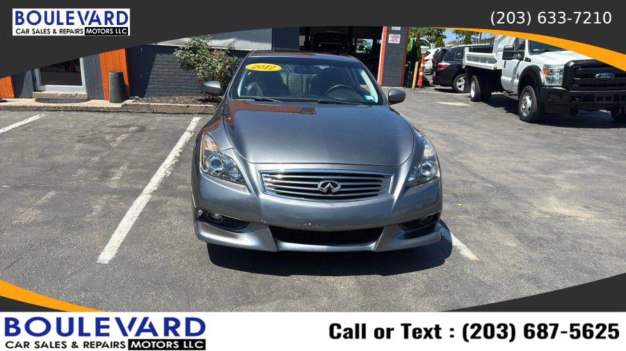 2012 Infiniti g IPL Coupe 2D, available for sale in New Haven, Connecticut | Boulevard Motors LLC. New Haven, Connecticut 2012 Infiniti g IPL Coupe 2D, available for sale in New Haven, Connecticut | Boulevard Motors LLC. New Haven, Connecticut