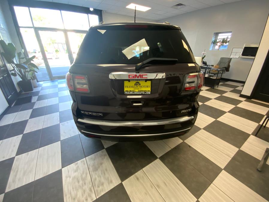 2015 GMC Acadia AWD 4dr SLT w/SLT-1, available for sale in Hartford, Connecticut | Franklin Motors Auto Sales LLC. Hartford, Connecticut 2015 GMC Acadia AWD 4dr SLT w/SLT-1, available for sale in Hartford, Connecticut | Franklin Motors Auto Sales LLC. Hartford, Connecticut
