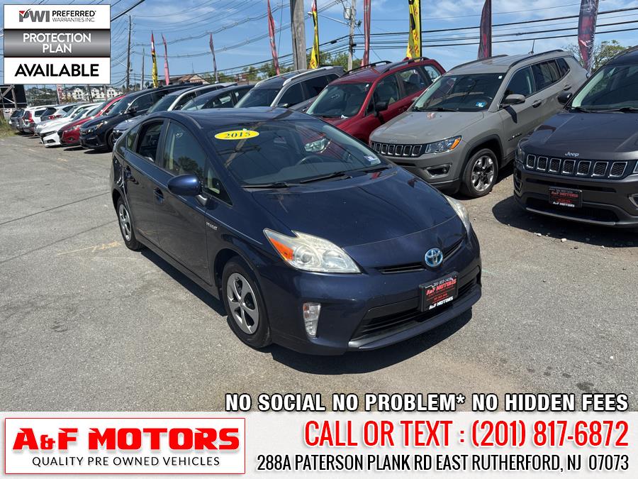 2015 Toyota Prius 5dr HB Four (Natl), available for sale in East Rutherford, New Jersey | A&F Motors LLC. East Rutherford, New Jersey 2015 Toyota Prius 5dr HB Four (Natl), available for sale in East Rutherford, New Jersey | A&F Motors LLC. East Rutherford, New Jersey