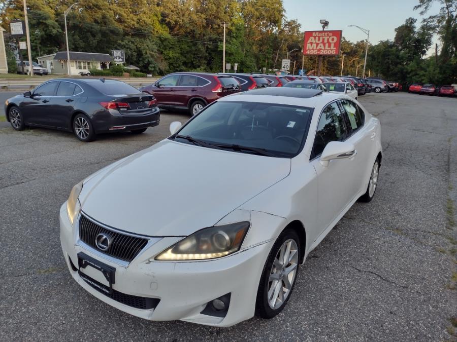 2011 Lexus IS 250 4dr Sport Sdn Auto AWD, available for sale in Chicopee, Massachusetts | Matts Auto Mall LLC. Chicopee, Massachusetts 2011 Lexus IS 250 4dr Sport Sdn Auto AWD, available for sale in Chicopee, Massachusetts | Matts Auto Mall LLC. Chicopee, Massachusetts