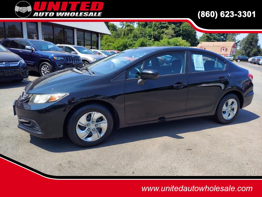 2014 Honda Civic Sedan 4dr CVT LX, available for sale in East Windsor, Connecticut | United Auto Sales of E Windsor, Inc. East Windsor, Connecticut 2014 Honda Civic Sedan 4dr CVT LX, available for sale in East Windsor, Connecticut | United Auto Sales of E Windsor, Inc. East Windsor, Connecticut
