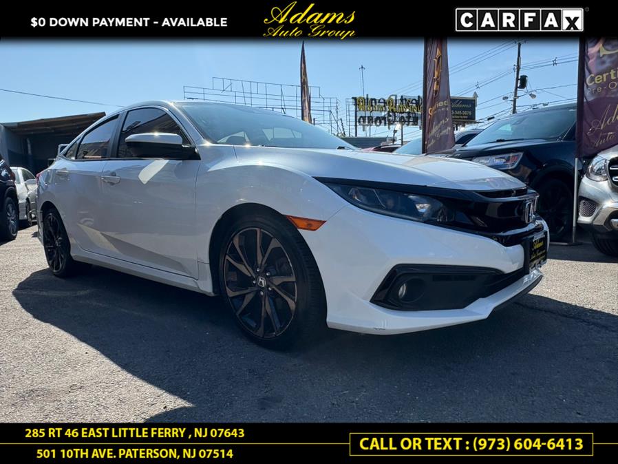 2020 Honda Civic Sedan Sport CVT, available for sale in Paterson, New Jersey | Adams Auto Group. Paterson, New Jersey 2020 Honda Civic Sedan Sport CVT, available for sale in Paterson, New Jersey | Adams Auto Group. Paterson, New Jersey