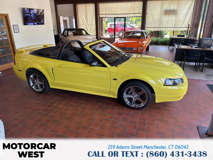 2003 Ford Mustang 2dr Conv GT Deluxe, available for sale in Manchester, Connecticut | Motorcar West. Manchester, Connecticut 2003 Ford Mustang 2dr Conv GT Deluxe, available for sale in Manchester, Connecticut | Motorcar West. Manchester, Connecticut