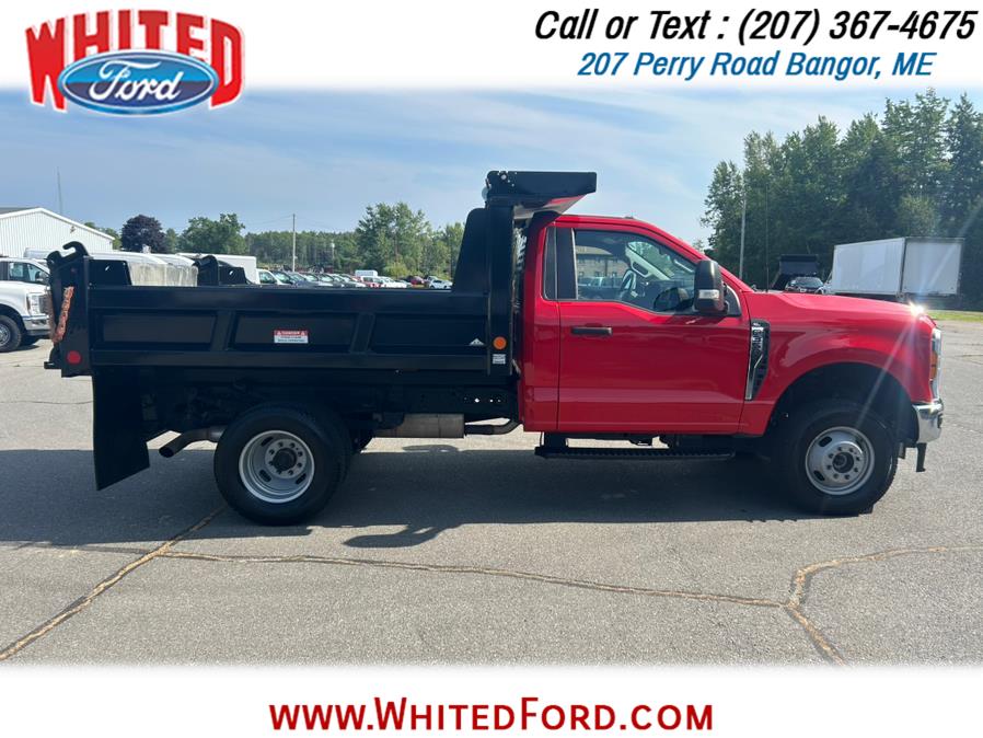2023 Ford Super Duty F-350 DRW XL 4WD Reg Cab 9' Dump Body, available for sale in Bangor, Maine | Whited Ford. Bangor, Maine 2023 Ford Super Duty F-350 DRW XL 4WD Reg Cab 9' Dump Body, available for sale in Bangor, Maine | Whited Ford. Bangor, Maine
