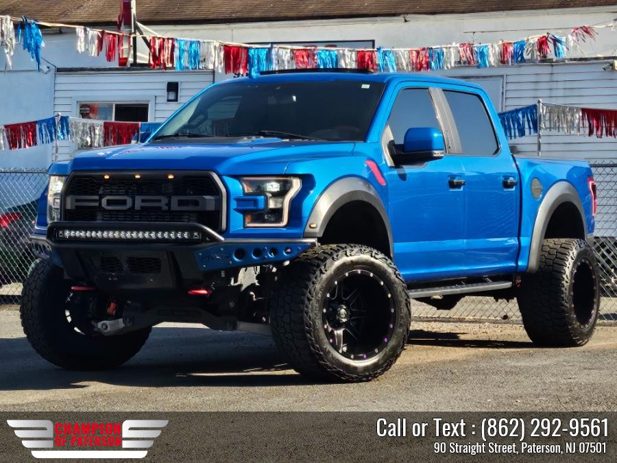 2019 Ford F-150 Raptor 4WD SuperCrew 5.5'' Box, available for sale in Paterson, New Jersey | Champion of Paterson. Paterson, New Jersey 2019 Ford F-150 Raptor 4WD SuperCrew 5.5'' Box, available for sale in Paterson, New Jersey | Champion of Paterson. Paterson, New Jersey