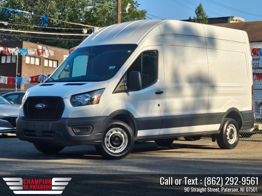 2023 Ford Transit Cargo Van T-250 148" Hi Rf 9070 GVWR RWD, available for sale in Paterson, New Jersey | Champion of Paterson. Paterson, New Jersey 2023 Ford Transit Cargo Van T-250 148" Hi Rf 9070 GVWR RWD, available for sale in Paterson, New Jersey | Champion of Paterson. Paterson, New Jersey