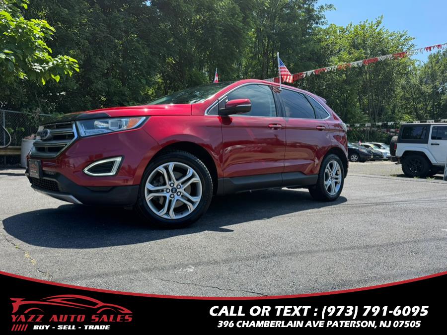 2017 Ford Edge Titanium AWD, available for sale in Paterson, New Jersey | Yazz Auto Sales. Paterson, New Jersey 2017 Ford Edge Titanium AWD, available for sale in Paterson, New Jersey | Yazz Auto Sales. Paterson, New Jersey