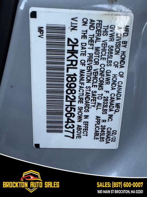 2002 Honda Odyssey 5dr EX-L w/Leather, available for sale in BROCKTON, Massachusetts | Brockton Auto Sales Inc. BROCKTON, Massachusetts 2002 Honda Odyssey 5dr EX-L w/Leather, available for sale in BROCKTON, Massachusetts | Brockton Auto Sales Inc. BROCKTON, Massachusetts