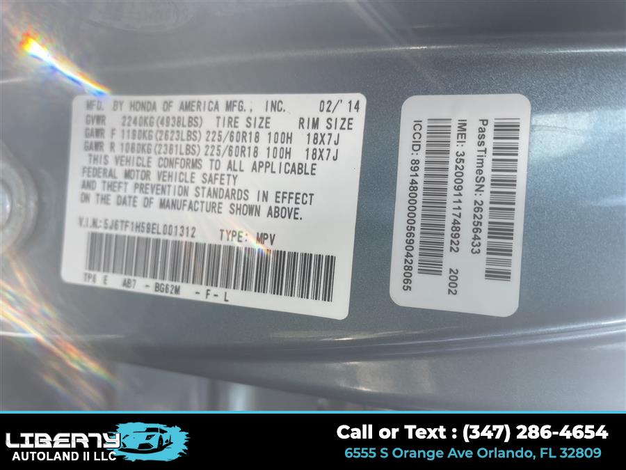 2014 Honda Crosstour 2WD V6 5dr EX-L, available for sale in Orlando, Florida | Liberty Autoland II LLC. Orlando, Florida 2014 Honda Crosstour 2WD V6 5dr EX-L, available for sale in Orlando, Florida | Liberty Autoland II LLC. Orlando, Florida