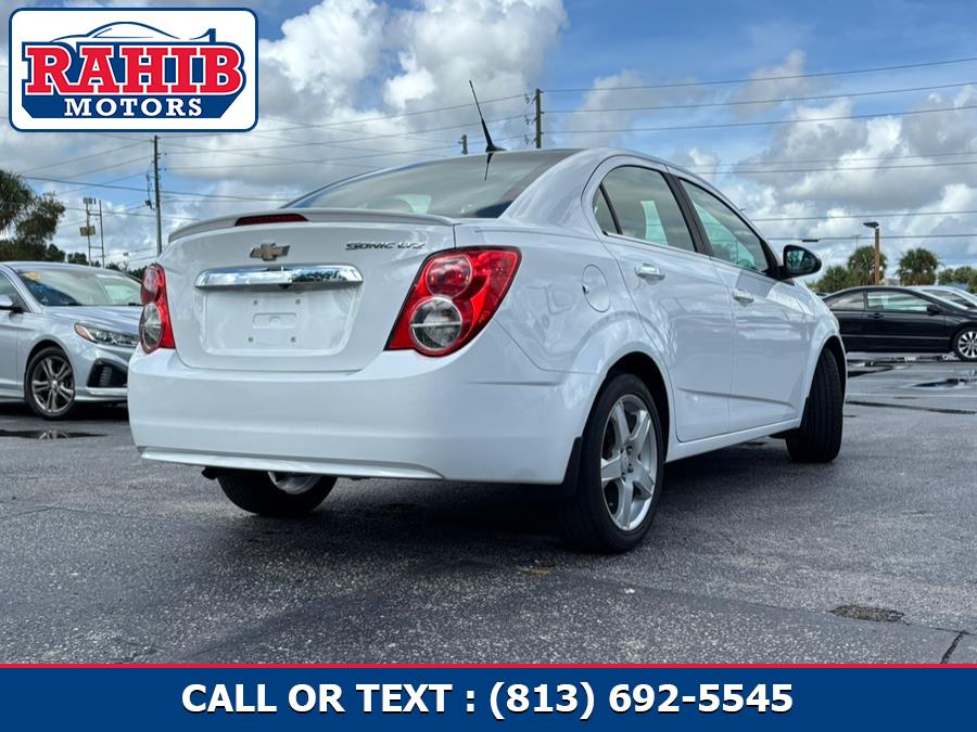 2014 Chevrolet Sonic 4dr Sdn Auto LTZ, available for sale in Orlando, Florida | Rahib inc. Orlando, Florida 2014 Chevrolet Sonic 4dr Sdn Auto LTZ, available for sale in Orlando, Florida | Rahib inc. Orlando, Florida
