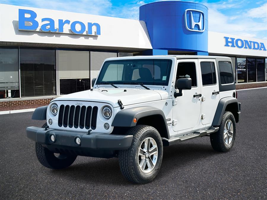 2017 Jeep Wrangler Unlimited Unlimited Sport, available for sale in Patchogue, New York | Baron Supercenter. Patchogue, New York 2017 Jeep Wrangler Unlimited Unlimited Sport, available for sale in Patchogue, New York | Baron Supercenter. Patchogue, New York