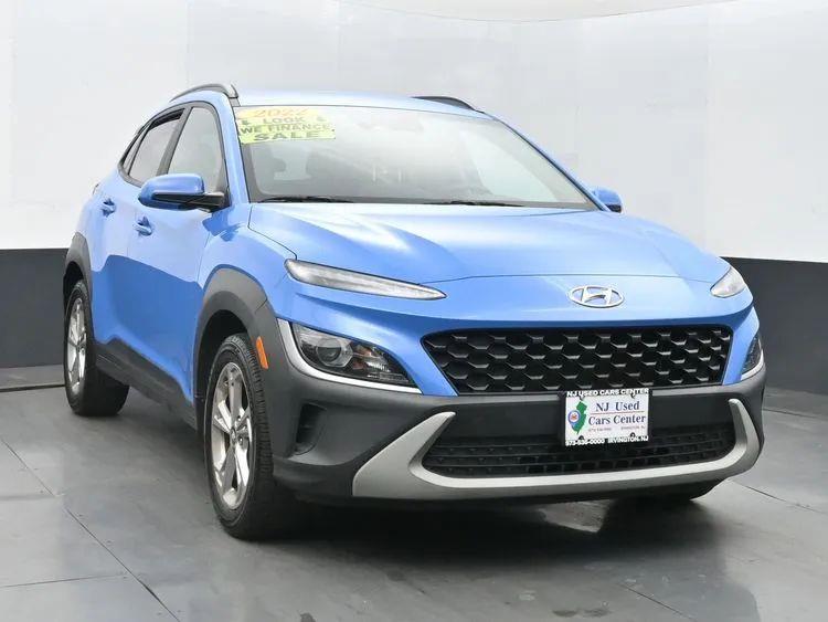 2022 Hyundai Kona SEL Sport Utility 4D, available for sale in Irvington, New Jersey | NJ Used Cars Center. Irvington, New Jersey 2022 Hyundai Kona SEL Sport Utility 4D, available for sale in Irvington, New Jersey | NJ Used Cars Center. Irvington, New Jersey