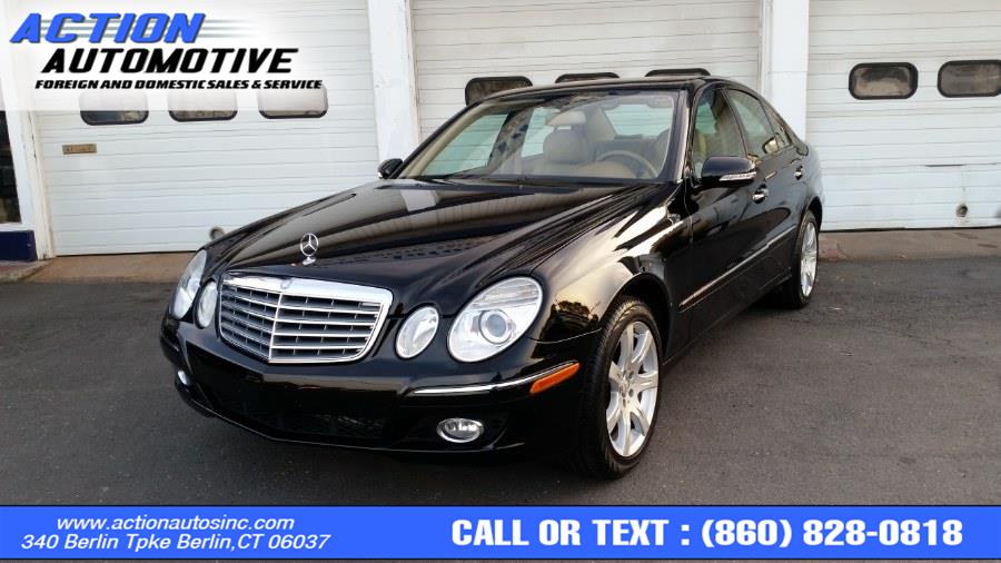 2008 Mercedes-Benz E-Class 4dr Sdn Luxury 3.5L 4MATIC, available for sale in Berlin, Connecticut | Action Automotive. Berlin, Connecticut 2008 Mercedes-Benz E-Class 4dr Sdn Luxury 3.5L 4MATIC, available for sale in Berlin, Connecticut | Action Automotive. Berlin, Connecticut