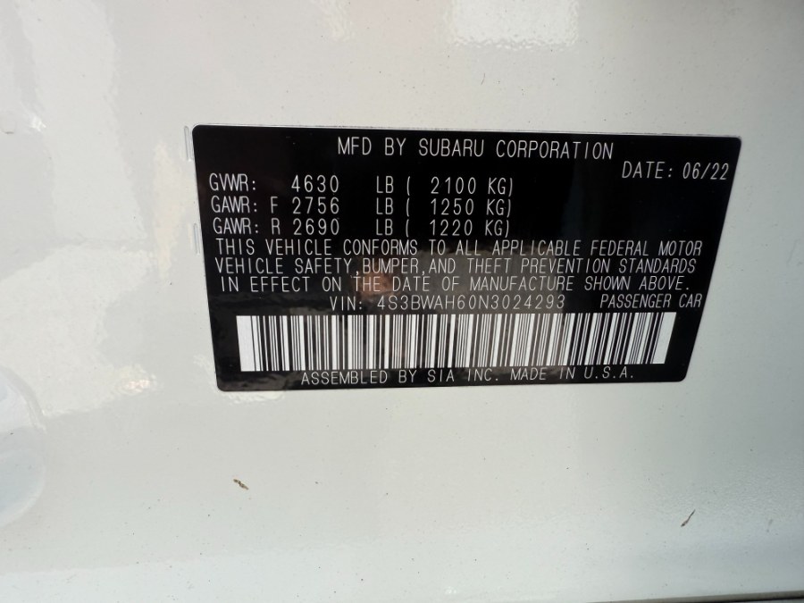 2022 Subaru Legacy Sport CVT, available for sale in Bristol, Connecticut | Bristol Auto Center LLC. Bristol, Connecticut 2022 Subaru Legacy Sport CVT, available for sale in Bristol, Connecticut | Bristol Auto Center LLC. Bristol, Connecticut