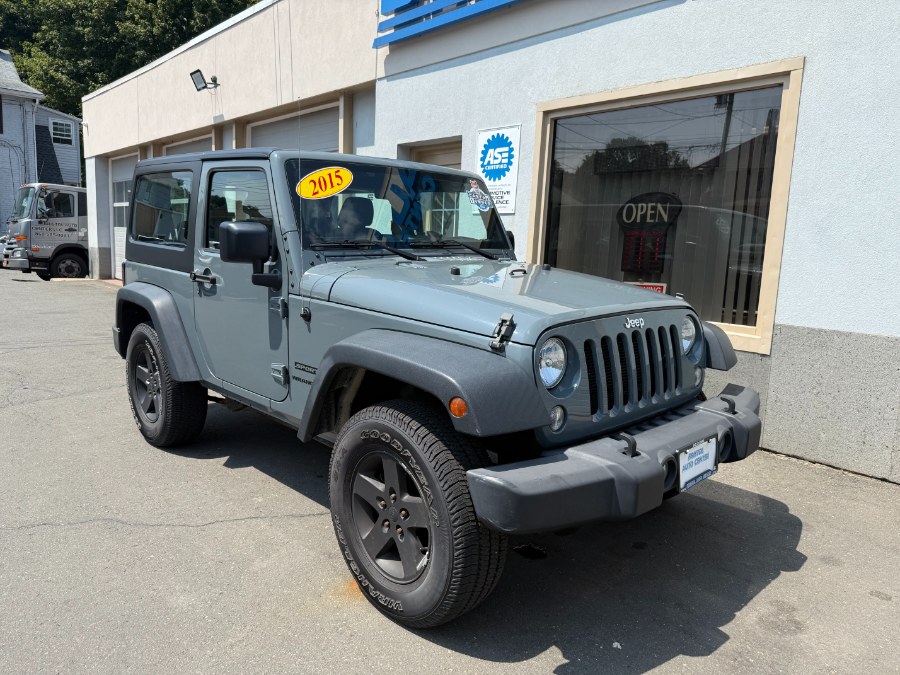 2015 Jeep Wrangler 4WD 2dr Sport, available for sale in Bristol, Connecticut | Bristol Auto Center LLC. Bristol, Connecticut 2015 Jeep Wrangler 4WD 2dr Sport, available for sale in Bristol, Connecticut | Bristol Auto Center LLC. Bristol, Connecticut