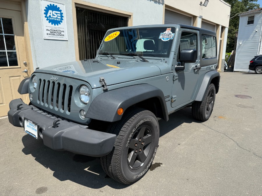 2015 Jeep Wrangler 4WD 2dr Sport, available for sale in Bristol, Connecticut | Bristol Auto Center LLC. Bristol, Connecticut 2015 Jeep Wrangler 4WD 2dr Sport, available for sale in Bristol, Connecticut | Bristol Auto Center LLC. Bristol, Connecticut