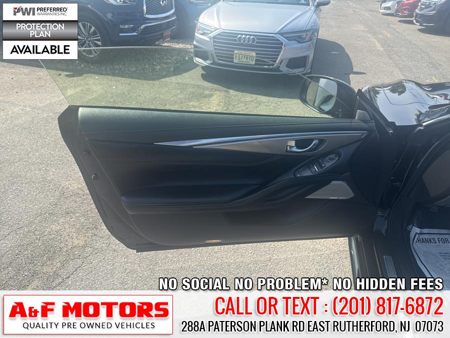 2018 INFINITI Q60 3.0t LUXE RWD, available for sale in East Rutherford, New Jersey | A&F Motors LLC. East Rutherford, New Jersey 2018 INFINITI Q60 3.0t LUXE RWD, available for sale in East Rutherford, New Jersey | A&F Motors LLC. East Rutherford, New Jersey