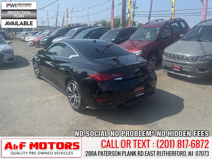 2018 INFINITI Q60 3.0t LUXE RWD, available for sale in East Rutherford, New Jersey | A&F Motors LLC. East Rutherford, New Jersey 2018 INFINITI Q60 3.0t LUXE RWD, available for sale in East Rutherford, New Jersey | A&F Motors LLC. East Rutherford, New Jersey