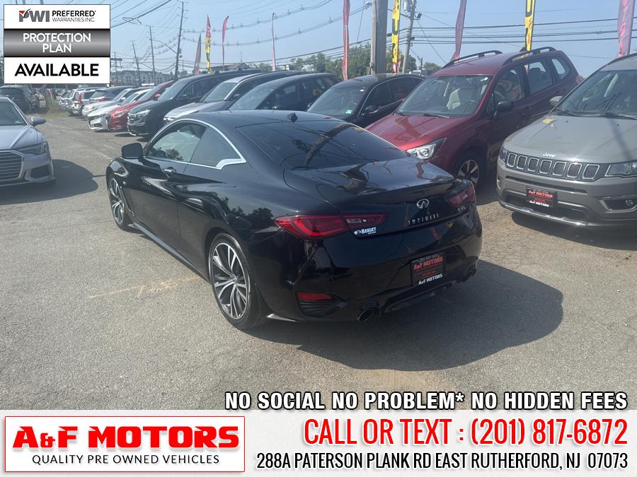 2018 INFINITI Q60 3.0t LUXE RWD, available for sale in East Rutherford, New Jersey | A&F Motors LLC. East Rutherford, New Jersey 2018 INFINITI Q60 3.0t LUXE RWD, available for sale in East Rutherford, New Jersey | A&F Motors LLC. East Rutherford, New Jersey