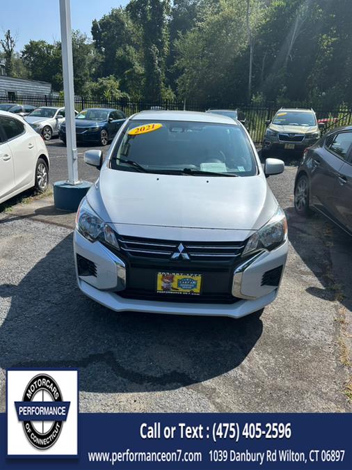2021 Mitsubishi Mirage ES CVT, available for sale in Wilton, Connecticut | Performance Motor Cars Of Connecticut LLC. Wilton, Connecticut 2021 Mitsubishi Mirage ES CVT, available for sale in Wilton, Connecticut | Performance Motor Cars Of Connecticut LLC. Wilton, Connecticut