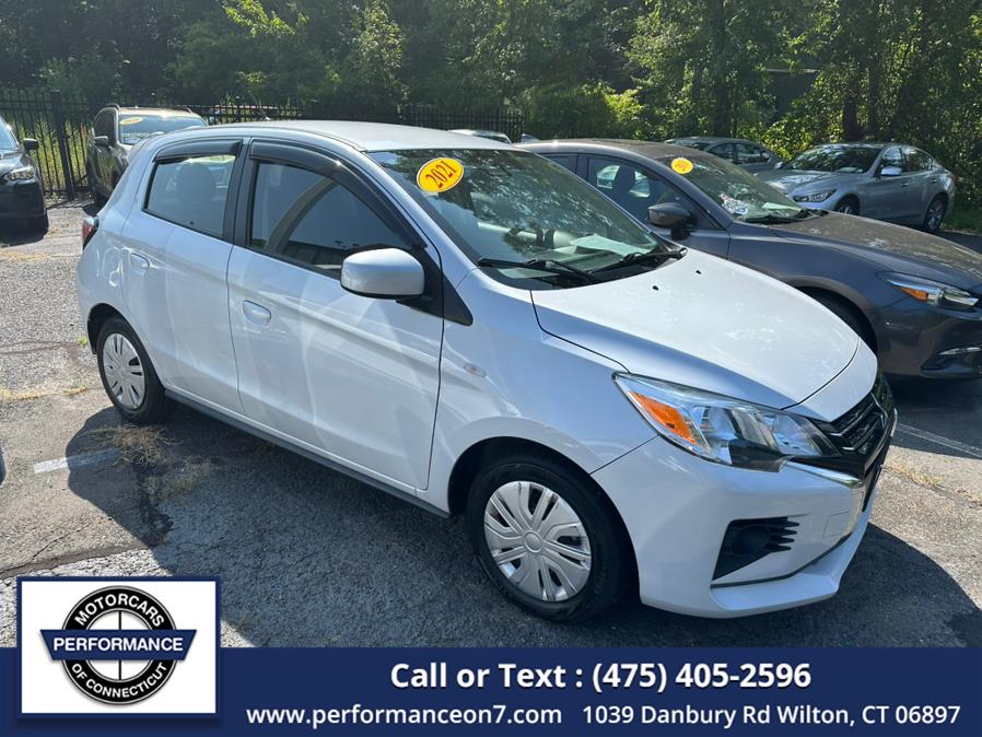 2021 Mitsubishi Mirage ES CVT, available for sale in Wilton, Connecticut | Performance Motor Cars Of Connecticut LLC. Wilton, Connecticut 2021 Mitsubishi Mirage ES CVT, available for sale in Wilton, Connecticut | Performance Motor Cars Of Connecticut LLC. Wilton, Connecticut