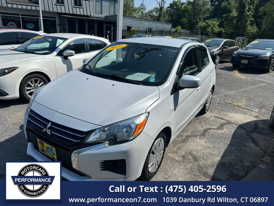 2021 Mitsubishi Mirage ES CVT, available for sale in Wilton, Connecticut | Performance Motor Cars Of Connecticut LLC. Wilton, Connecticut 2021 Mitsubishi Mirage ES CVT, available for sale in Wilton, Connecticut | Performance Motor Cars Of Connecticut LLC. Wilton, Connecticut