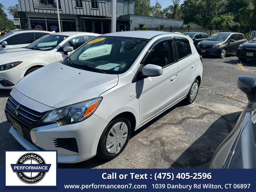 2021 Mitsubishi Mirage ES CVT, available for sale in Wilton, Connecticut | Performance Motor Cars Of Connecticut LLC. Wilton, Connecticut 2021 Mitsubishi Mirage ES CVT, available for sale in Wilton, Connecticut | Performance Motor Cars Of Connecticut LLC. Wilton, Connecticut