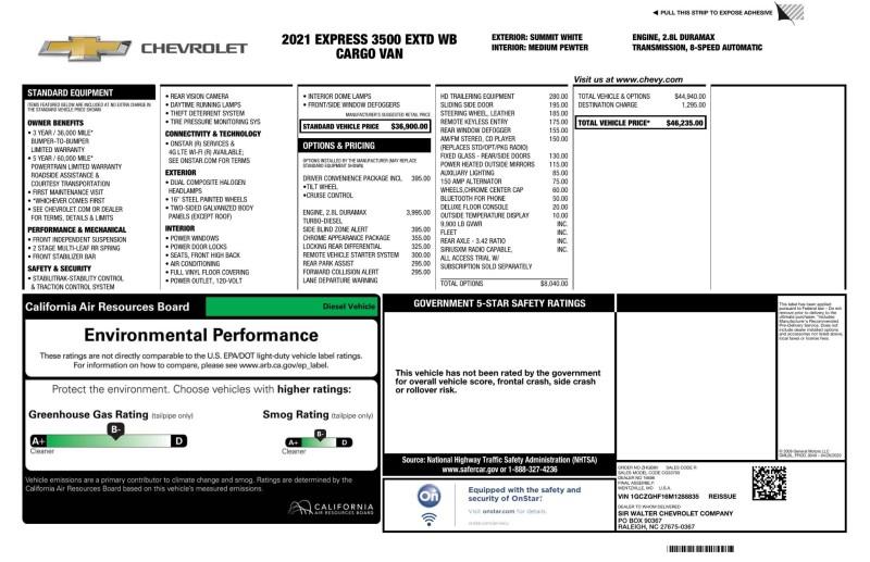 2021 Chevrolet Express Cargo 3500 Work Van DIESEL, available for sale in Maple Shade, New Jersey | Car Revolution. Maple Shade, New Jersey 2021 Chevrolet Express Cargo 3500 Work Van DIESEL, available for sale in Maple Shade, New Jersey | Car Revolution. Maple Shade, New Jersey