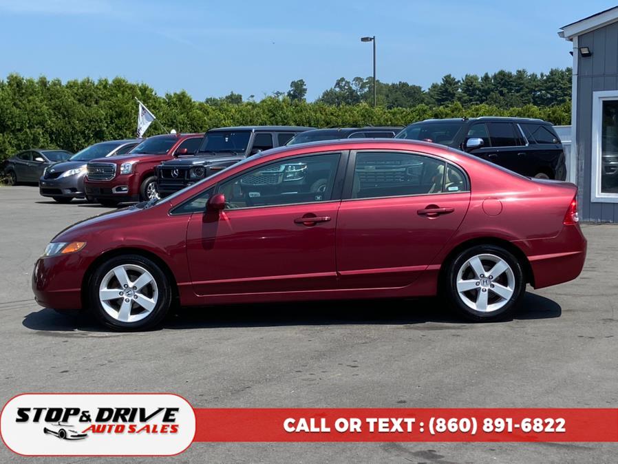 2007 Honda Civic Sdn 4dr MT EX w/Navi, available for sale in East Windsor, Connecticut | Stop & Drive Auto Sales. East Windsor, Connecticut 2007 Honda Civic Sdn 4dr MT EX w/Navi, available for sale in East Windsor, Connecticut | Stop & Drive Auto Sales. East Windsor, Connecticut