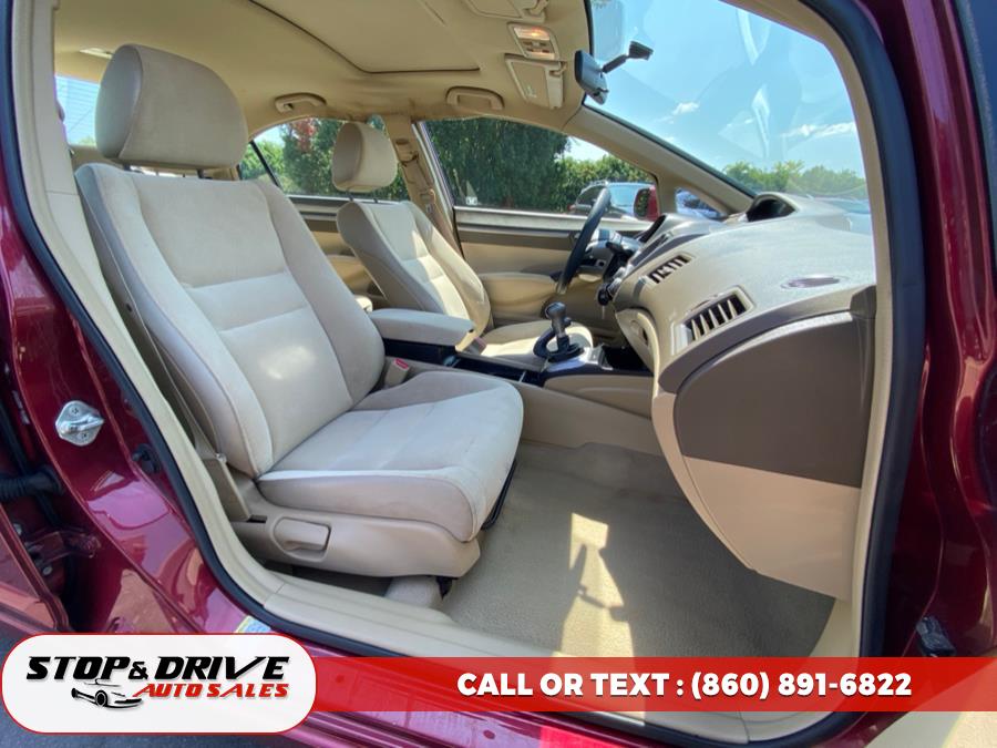 2007 Honda Civic Sdn 4dr MT EX w/Navi, available for sale in East Windsor, Connecticut | Stop & Drive Auto Sales. East Windsor, Connecticut 2007 Honda Civic Sdn 4dr MT EX w/Navi, available for sale in East Windsor, Connecticut | Stop & Drive Auto Sales. East Windsor, Connecticut