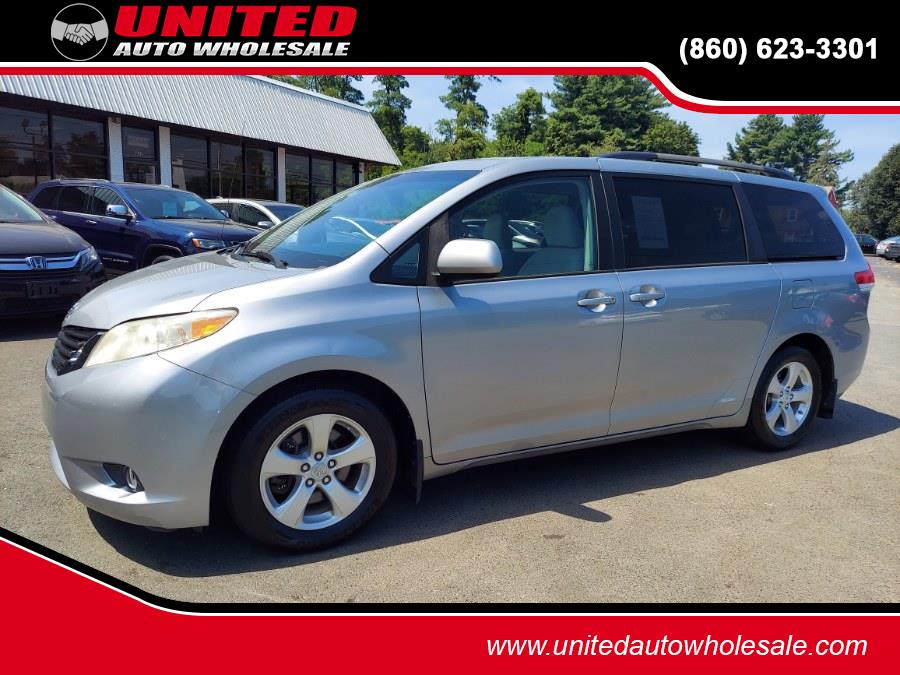 2012 Toyota Sienna 5dr 7-Pass Van V6 LE AAS FWD, available for sale in East Windsor, Connecticut | United Auto Sales of E Windsor, Inc. East Windsor, Connecticut 2012 Toyota Sienna 5dr 7-Pass Van V6 LE AAS FWD, available for sale in East Windsor, Connecticut | United Auto Sales of E Windsor, Inc. East Windsor, Connecticut